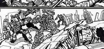 Transformers: The Movie Issue #18 p4 Cybertron (INKS)
