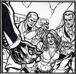 Transformers: The Movie Issue #18 p9 Megan Fox(INKS)