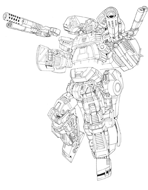 Hasbro Mini Comic 2 Page Downshift