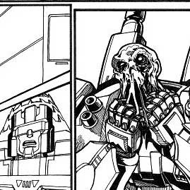 Transformers Spotlight: Doubledealer pg13 Bludgeon (INKS)