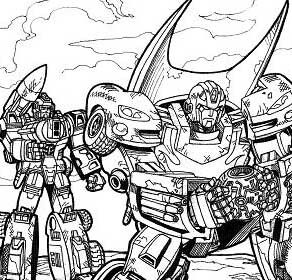 Transformers Spotlight: Doubledealer pg19 Hot Rod(INKS)