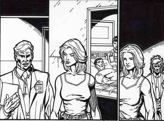 G.I. Joe VS Cobra#3  Natalie Poole. p21 INKS