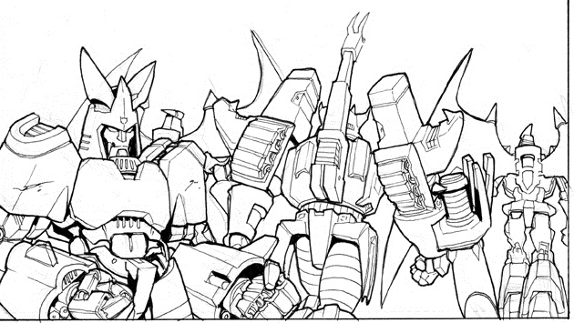 All Hail Megatron #14 P21 Galvatron, The Decepticons Sweeps