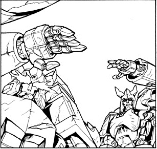 All Hail Megatron #14 P17 Scourge Galvatron
