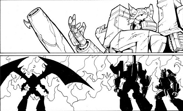 All Hail Megatron #14 P17 Cyclonus Galvatron