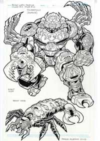 3 Page Beast Wars Lot: Powerpinch Razorclaw Scissor Boy