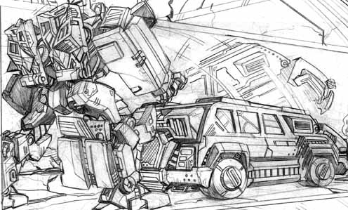 Titian Moive p10 Ironhide VS Stockade
