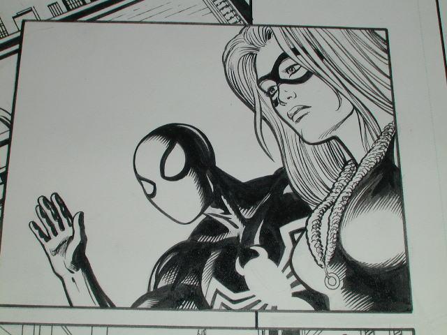 Spider-Man/Human Torch #4 Story page 5. Black Cat
