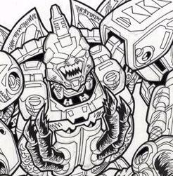 Transformers Beast Wars Sourcebook #4 COVER