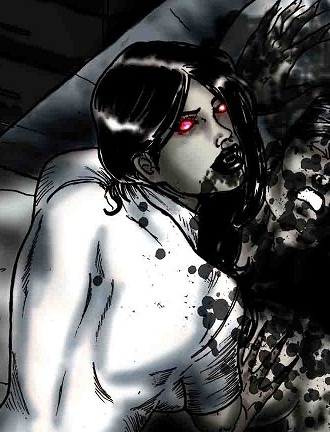 Vampire Female Nurse 20x30 Sized Print