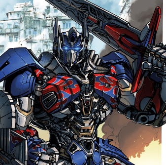 Transformers PRIME. Optimus Prime .(Print)