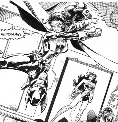 Huntress and Wonder Woman